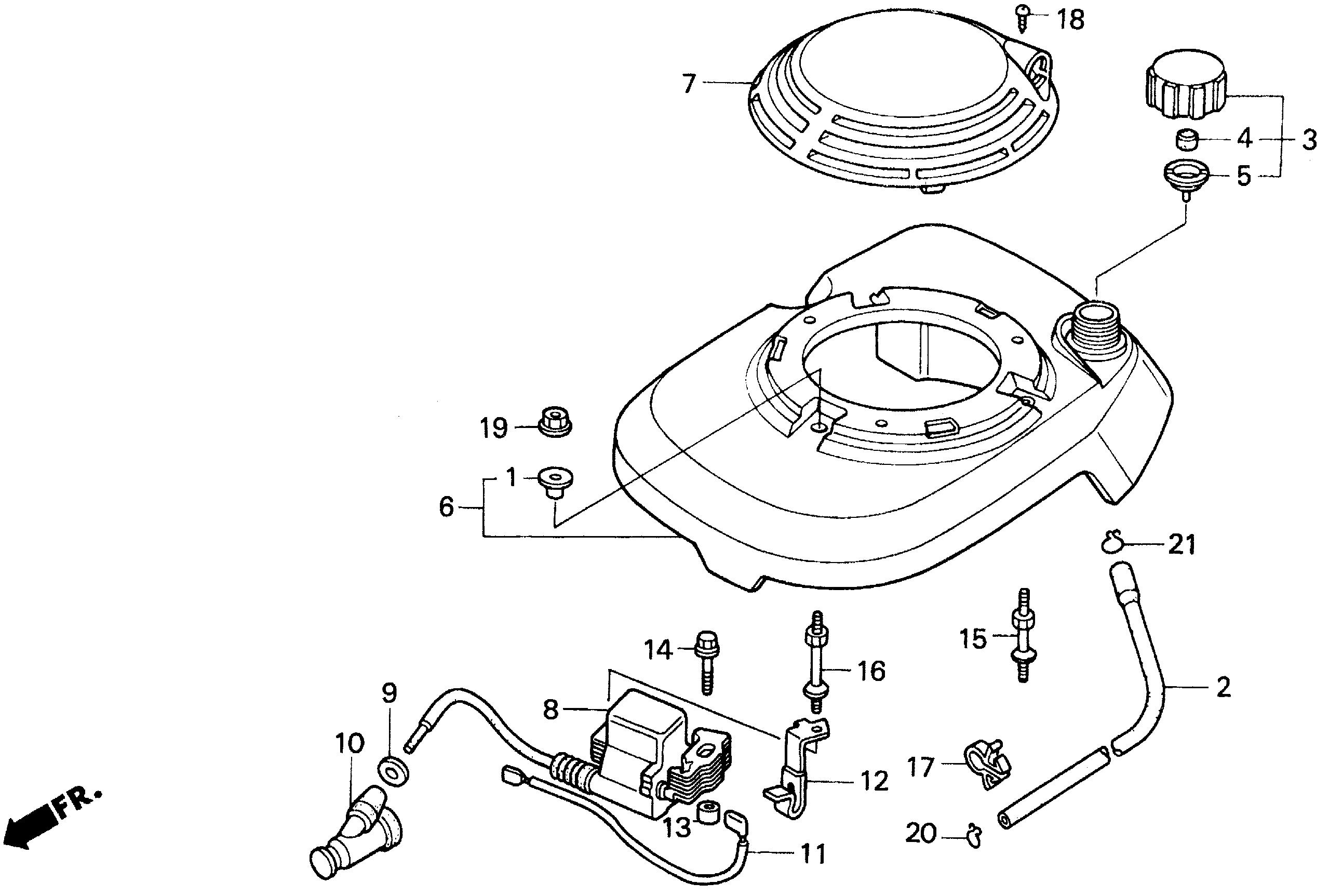 Honda hr215 lawn mower parts sale